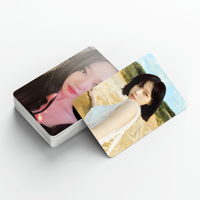 Aespa LOMO Card Set 55 Tấm Thẻ Ảnh MY WORLD Hình Nhóm Nhạc