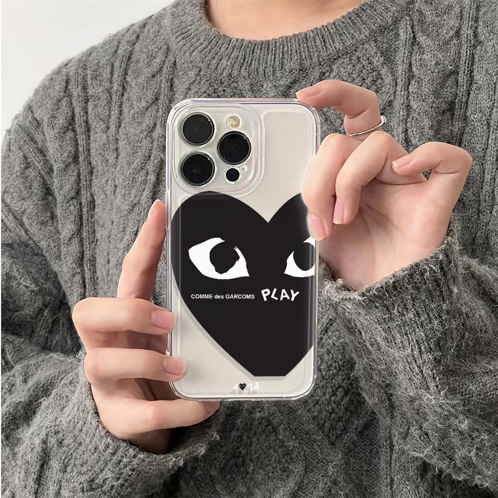 ✅Ốp Điện Thoại Mềm Chống Sốc Họa Tiết Trái Tim Cho Iphone 78Plus 6In 14Pro 13 11I 12 max QT4T