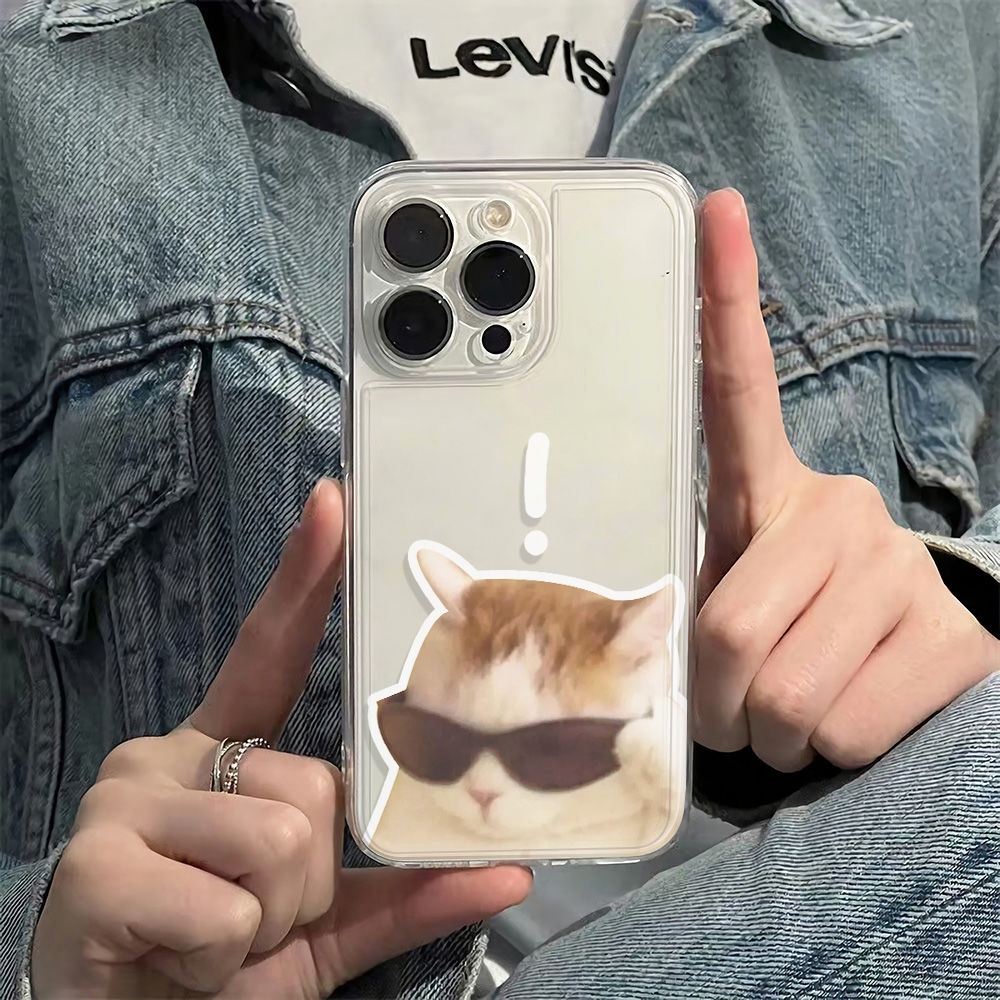 ✅Ốp Điện Thoại Mềm Chống Sốc In Hình Mèo Cho Iphone 1314pro 78 11 126Inch