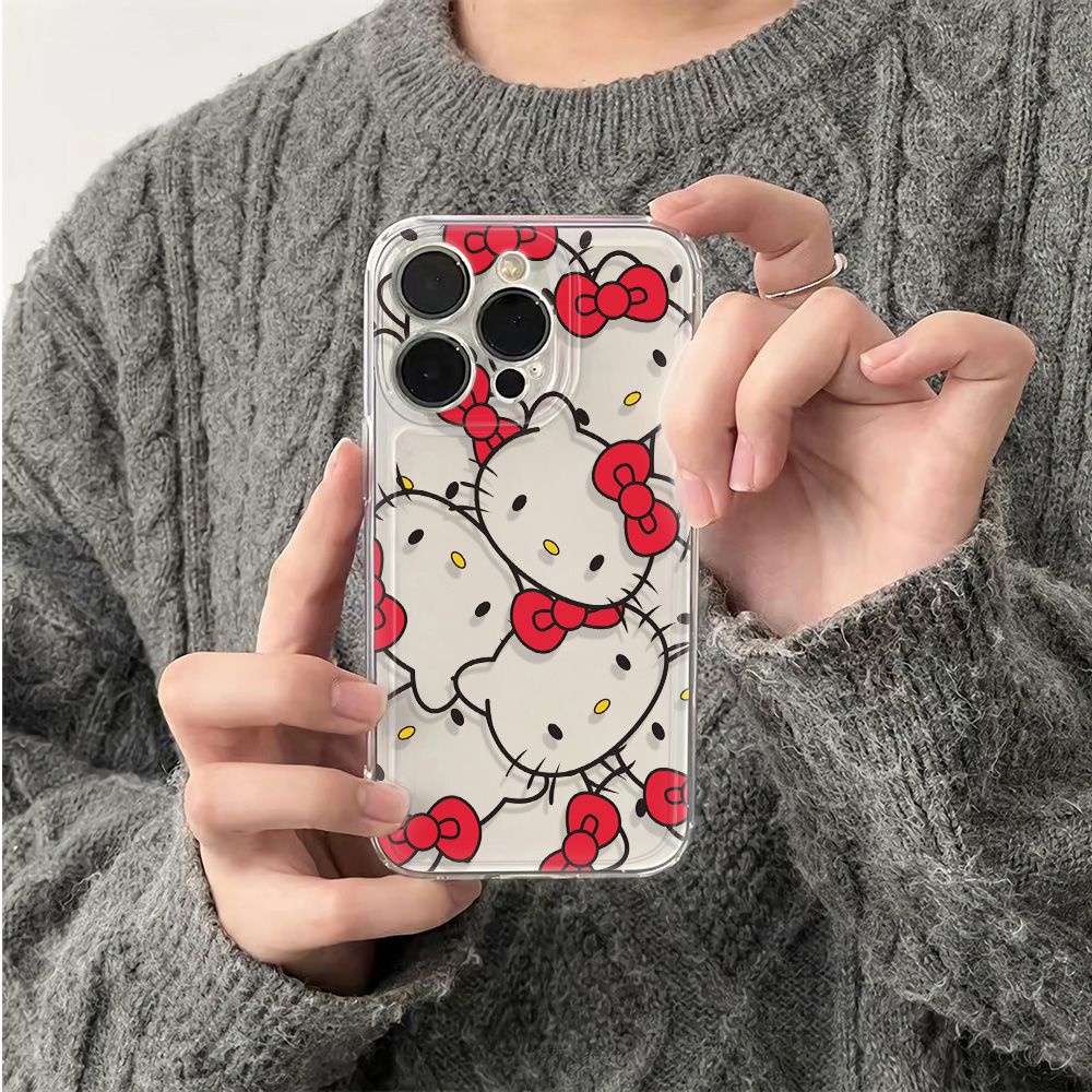 ✅Ốp Điện Thoại Mềm Chống Sốc Hình Mèo Đơn Giản Cho iPhone1213KT Apple117814Ốp Điện Thoại Phong Cách Thời Trang Dành Cho FSK5 Pro6ins Plus FSK5