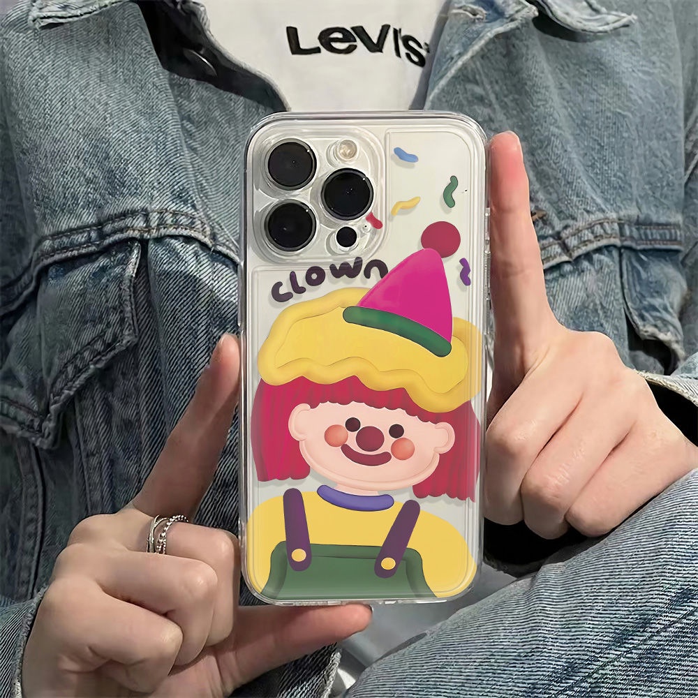 ✅Ốp Điện Thoại Mềm Hình Cô Gái Đơn Giản Chống Sốc Cho Iphone 14Pro + 11 Max 7813I 12 6 Inch
