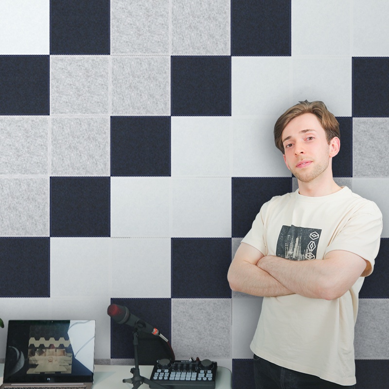 Tấm Đệm Cách Âm Tự Dính Cho Bảng Điều Khiển Acoustic Lưng