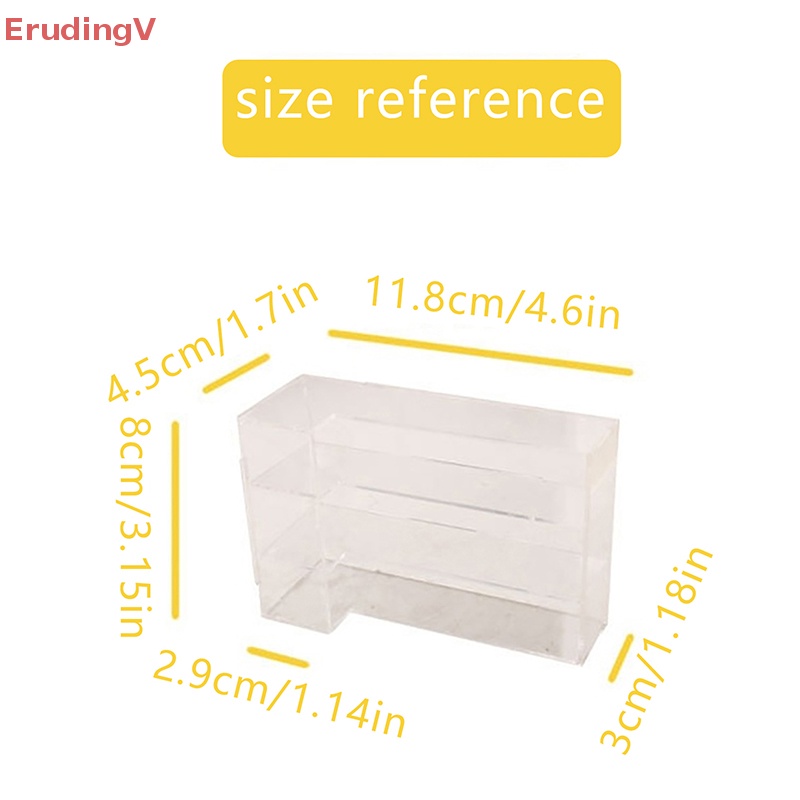 Mô Hình Tủ Trưng Bày Bánh Kem / Thức Ăn Trong Suốt Trang Trí Nhà Búp Bê 1: 12