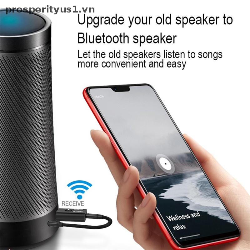 Bộ Truyền Tín Hiệu Bluetooth USB 2 Trong 1 Cho Máy Tính Chuyên Nghiệp [VN]