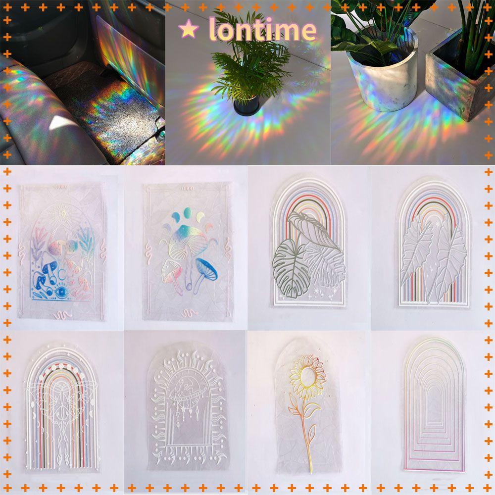 Sticker Dán Tường Hình Cầu Vồng Và Mặt Trời Dùng Trang Trí Nhà