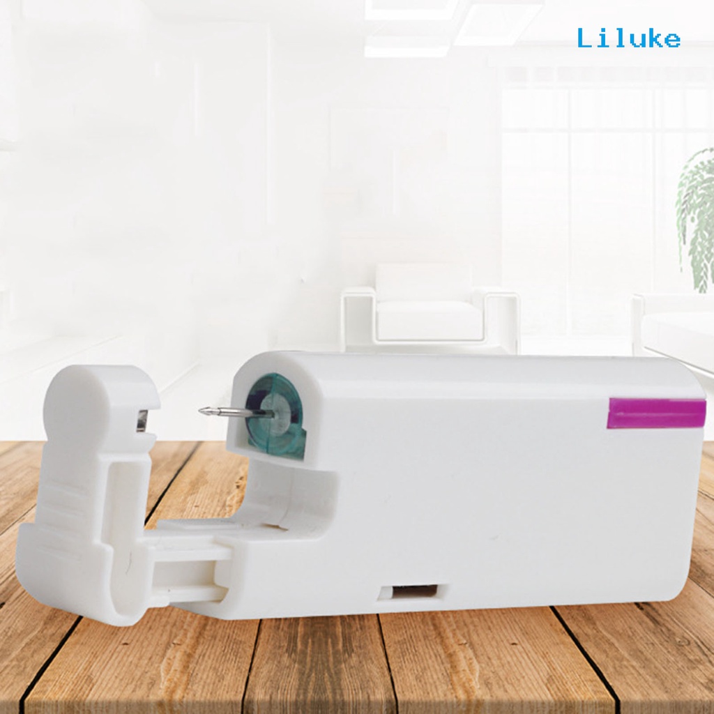 Dụng Cụ Xỏ Khuyên Tai Bằng Thép Không Gỉ Sử Dụng Một Lần