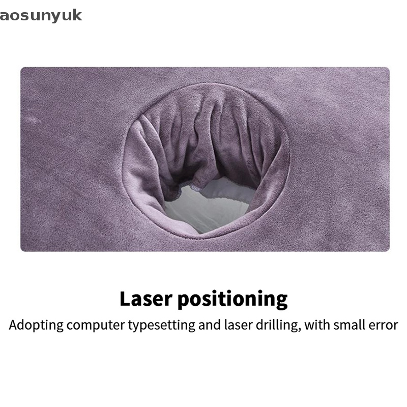 Khăn Trải Bàn 35 * 35cm Có Lỗ Tiện Dụng Cho SPA