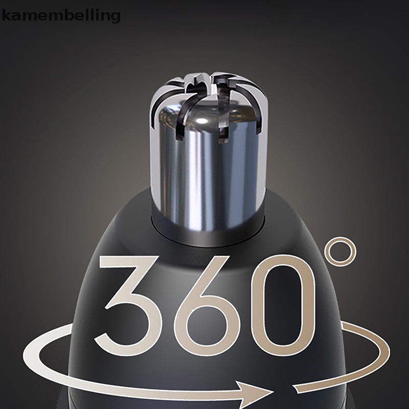 Kamembelling 1 Máy Tỉa Lông Mày / Tai / Mũi Chạy Điện Tiện Dụng Cho Nam