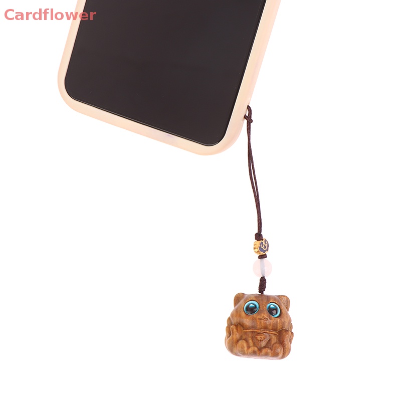 &lt; Cardflower &gt; Dây Đeo Điện Thoại Di Động Mặt Hình Cáo Chín Đuôi Dễ Thương Thời Trang Cổ Điển Mới Phù Hợp Làm Quà Cho Nam Và Nữ