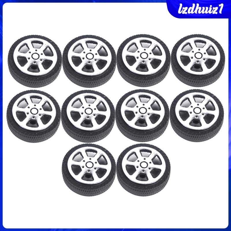 Set 10 Bộ 5 Nắp Đậy Trục Bánh Xe Hơi Điều Khiển Từ Xa 30mm