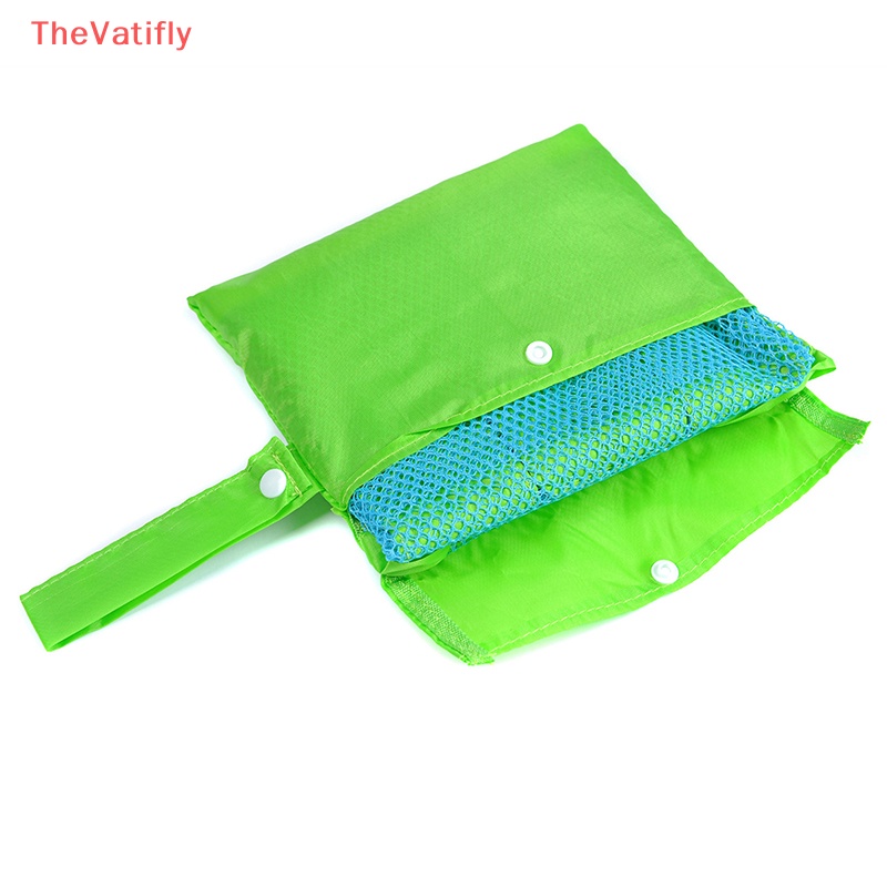 [Thevalifly] Túi Lưới Đựng Đồ Chơi Đi Biển Di Động Nhanh Chóng