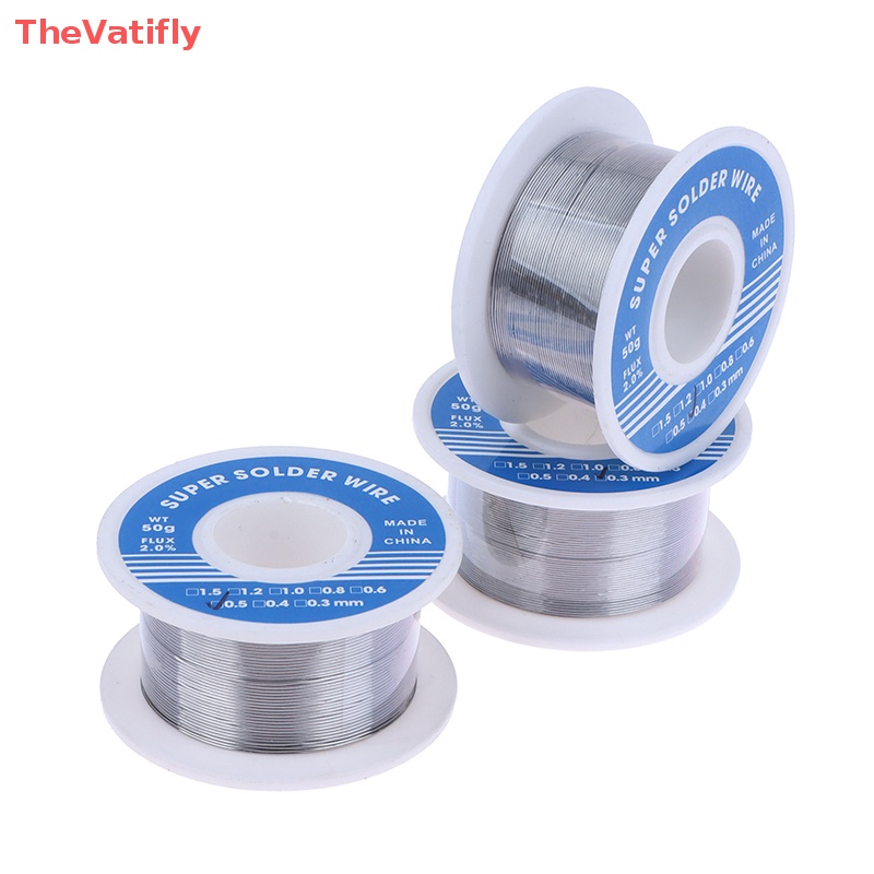 1 Cuộn Dây Hàn Thiếc 0.3mm 0.4mm 0.5mm 50g