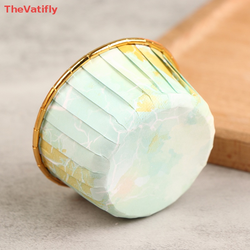 Bộ 50 Cốc Giấy Đựng Bánh Muffin Xinh Xắn Tiện Dụng