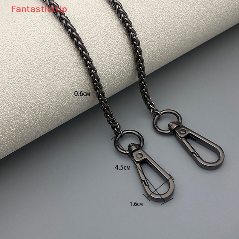 Phụ Kiện Dây Đeo Túi Xách Bằng Acrylic Màu Đen Sang Trọng Mới