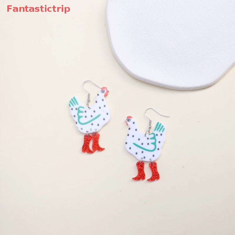 [Fantastictrip] Bông Tai Hình Gà Con Đáng Yêu Mới Lạ Cho Nữ