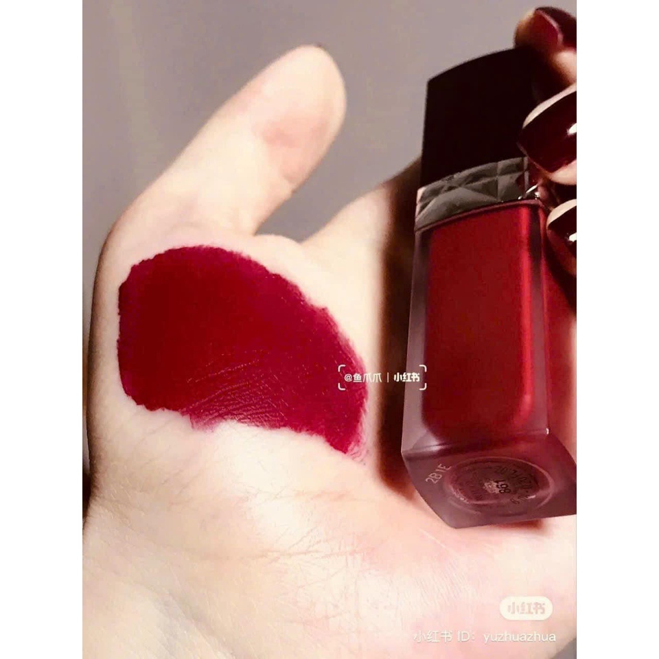 [Unbox] Son Kem Dior forever liquid 861 đỏ cam cháy