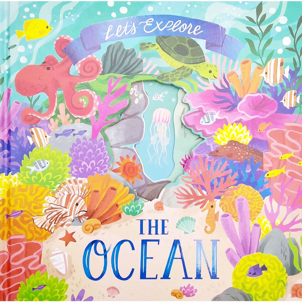 Nature Die-cut Book - Let's Explore! The Ocean