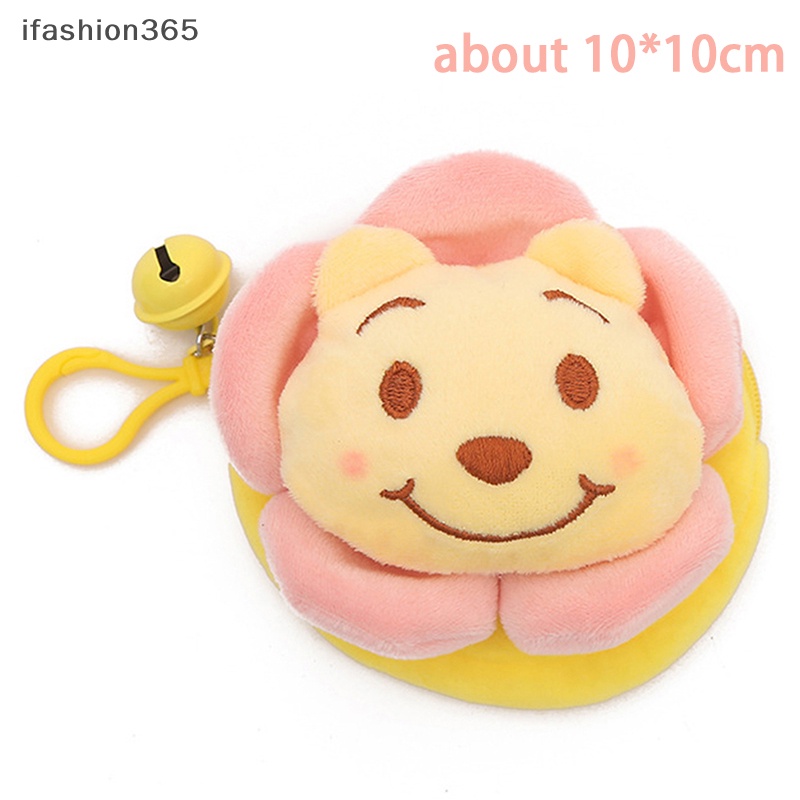 Móc Khóa Gấu Pooh Nhồi Bông Đáng Yêu ifashion365
