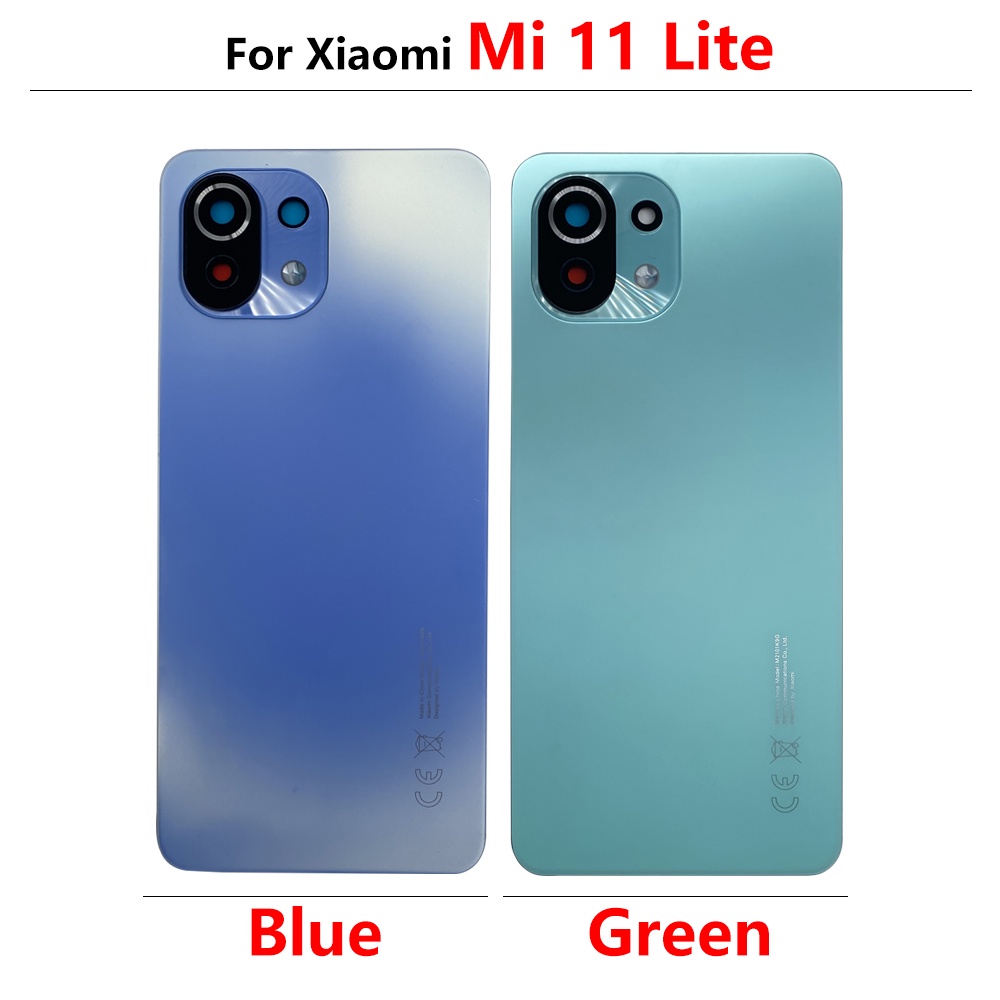 Mặt Lưng Điện Thoại Bằng Kính Dành Cho Xiaomi Mi 11 Lite 5G M2101K9AG M2101K9G