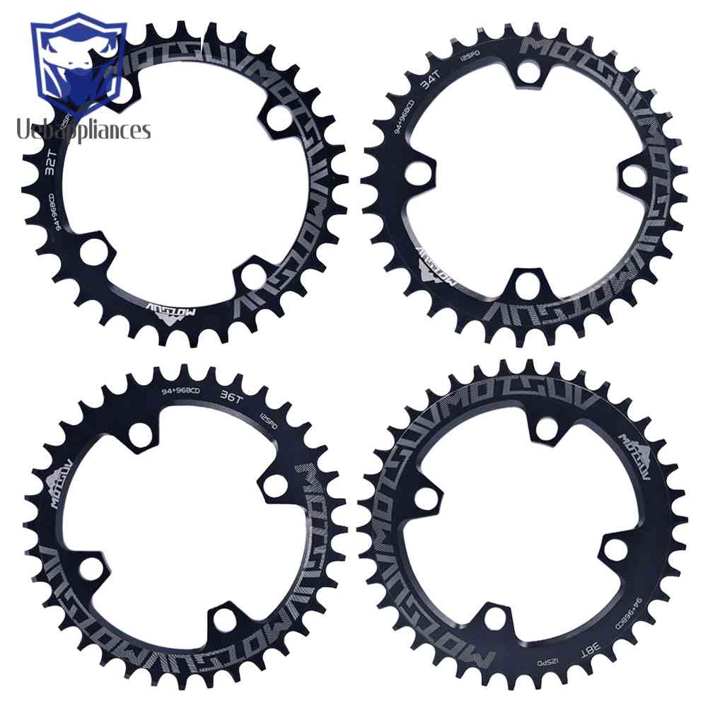 94+96BCD MTB Bicycle Crank Round Chainring Chain Wheel Crankset Tooth Plate