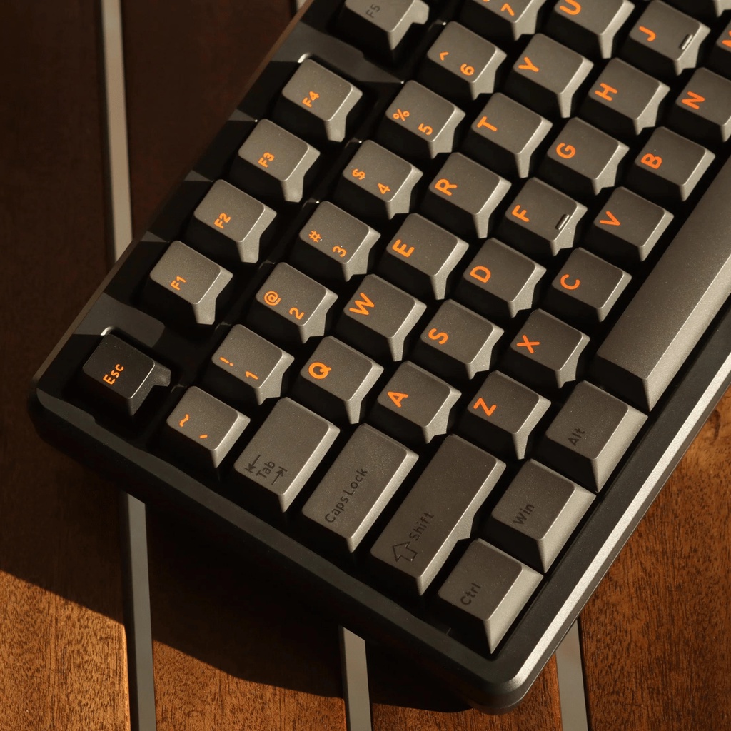 Bàn phím cơ custom Infiverse Infi75 mạch xuôi, màn hình led, 75% âm gõ stock hay nhất - KICAP