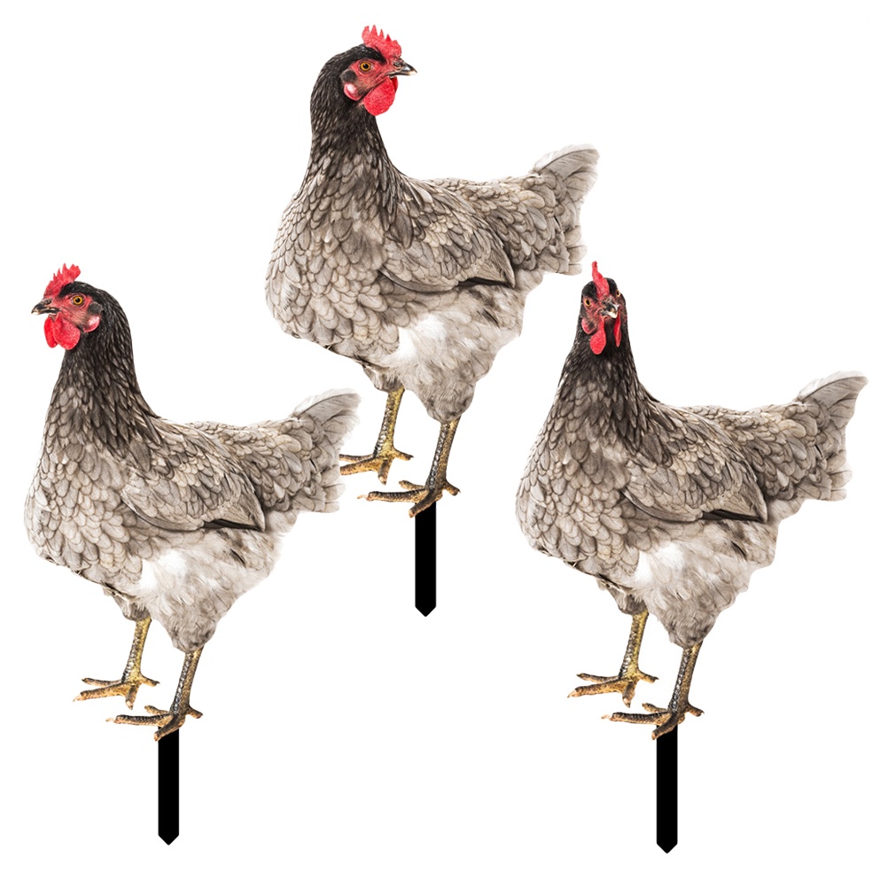 Set 3 Thẻ Điêu Khắc Hình Động Vật Trang Trí Lễ Phục Sinh