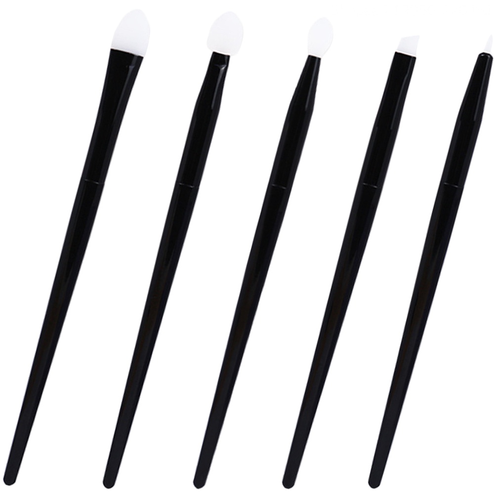 Bộ Cọ Trang Điểm Lông Mi Bằng Silicone Kèm Túi Đựng Tiện Lợi