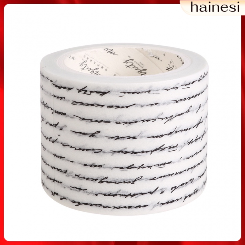 Cuộn Băng Keo Họa Tiết Cây Xanh Vintage Trang Trí Sổ Tay DIY