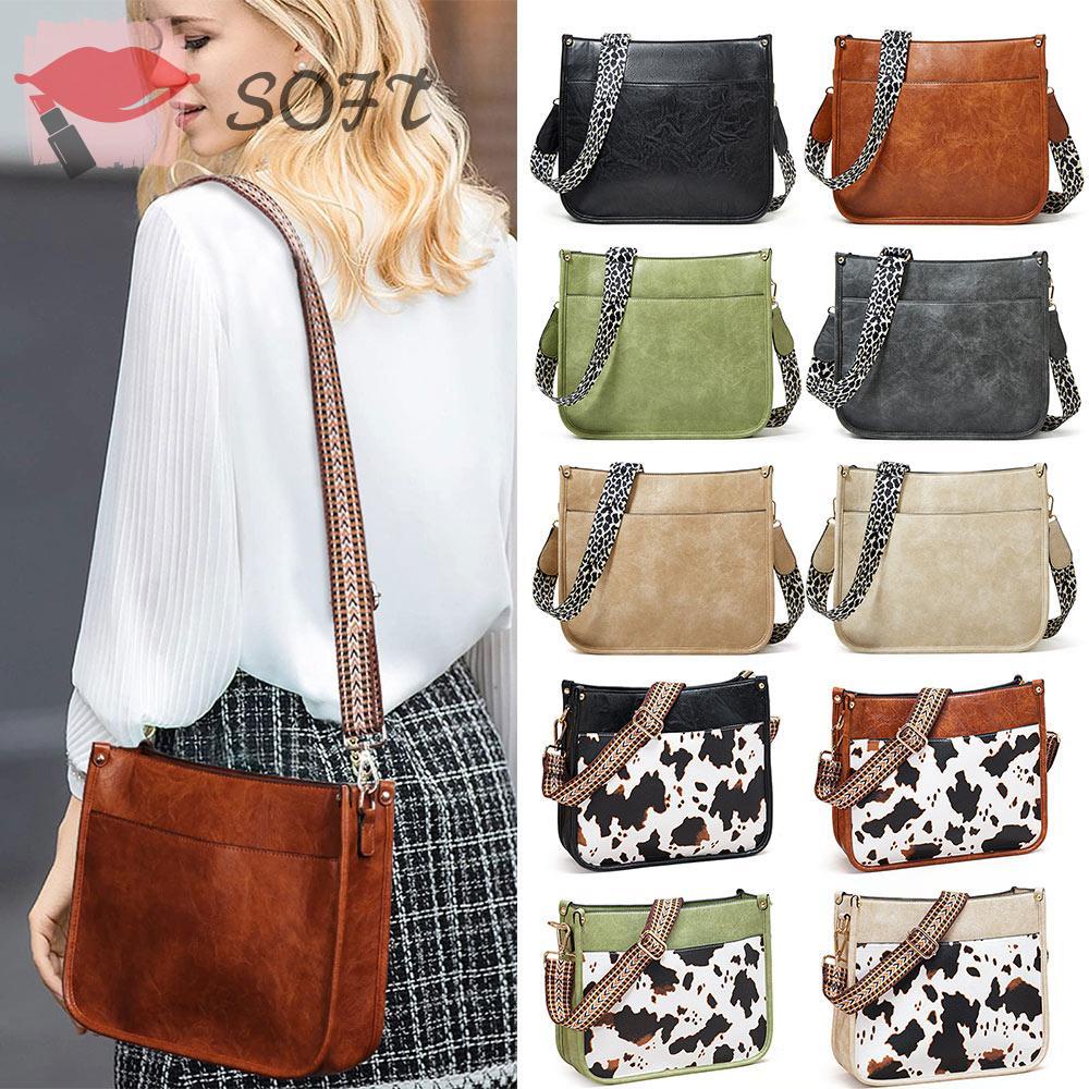 Túi Xách Bucket Đeo Vai / Đeo Chéo Cỡ Lớn Họa Tiết Da Báo Thời Trang Cho Nữ