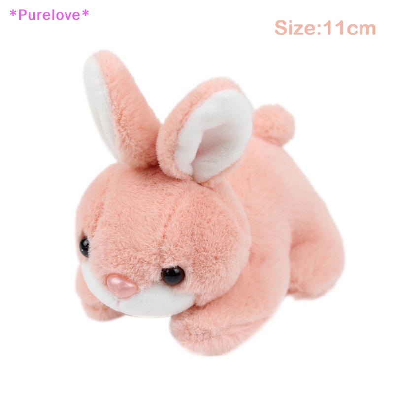 Thỏ Nhồi Bông Mềm Mại Treo Chìa Khóa Trang Trí Túi Xách / Quà Sinh Nhật Cho Bé Mới