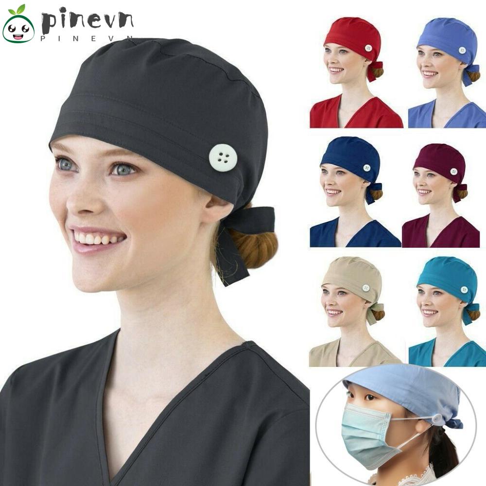 Mũ Trùm Đầu Bằng Cotton Hình Tròn Dành Cho Phẫu Thuật