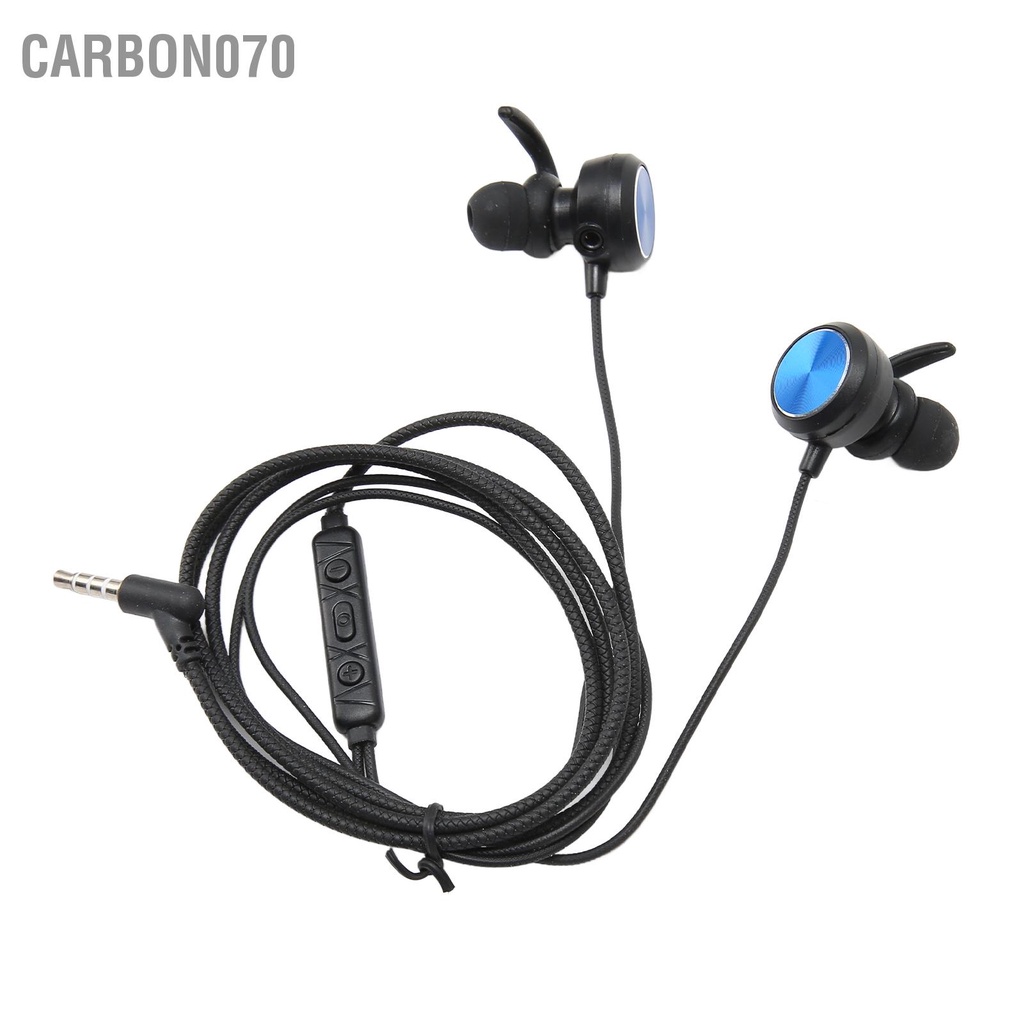 Carbon070 Tai Nghe Chơi Game 3.5Mm Có Dây Giảm Tiếng Ồn Mic Điều Chỉnh Thể Tháo Rời Cho Điện Thoại Xbox One PC