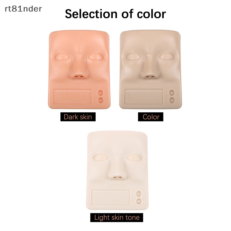 Rt Mô Hình Đầu Ma Nơ Canh Luyện Tập Nối Mi Bằng Silicone Có Thể Tháo Rời