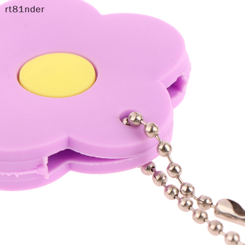 Rt 1 Vỏ Bọc Chìa Khóa Bằng Silicon Hình Hoa Hoạt Hình Cho Nữ