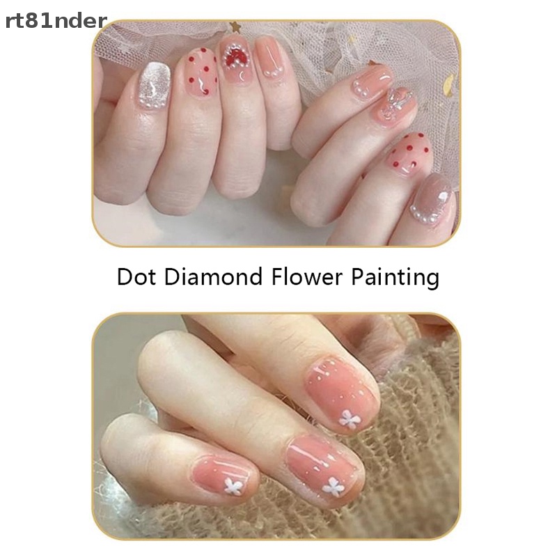 Bộ 4 Bút Vẽ Trang Trí Móng Tay Nghệ Thuật Chuyên Nghiệp