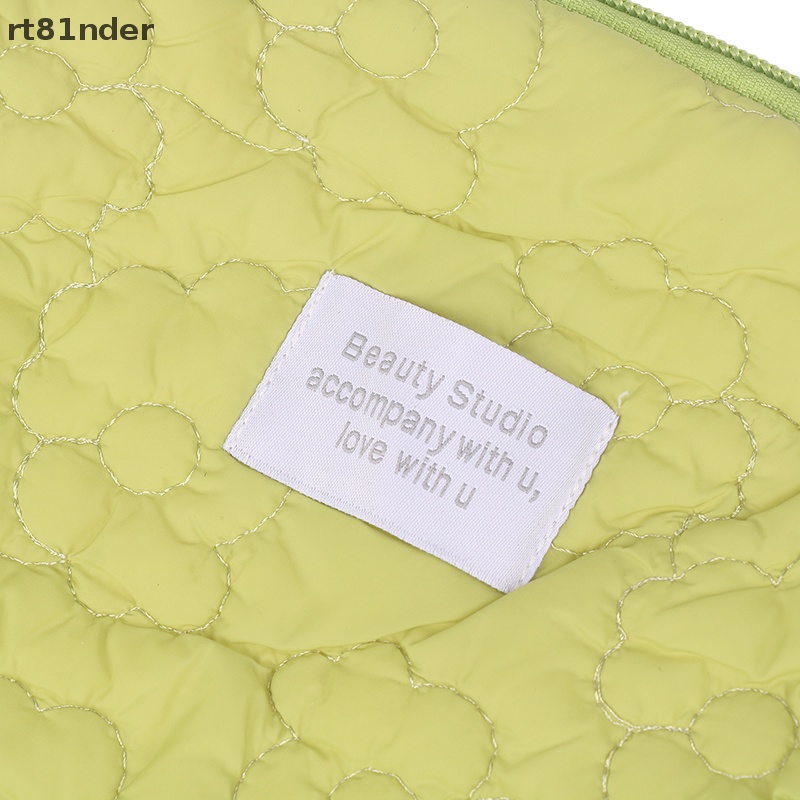 Rt Túi Đựng Đồ Trang Điểm Màu Trơn Họa Tiết Hoa Dễ Thương Dùng Khi Đi Du Lịch