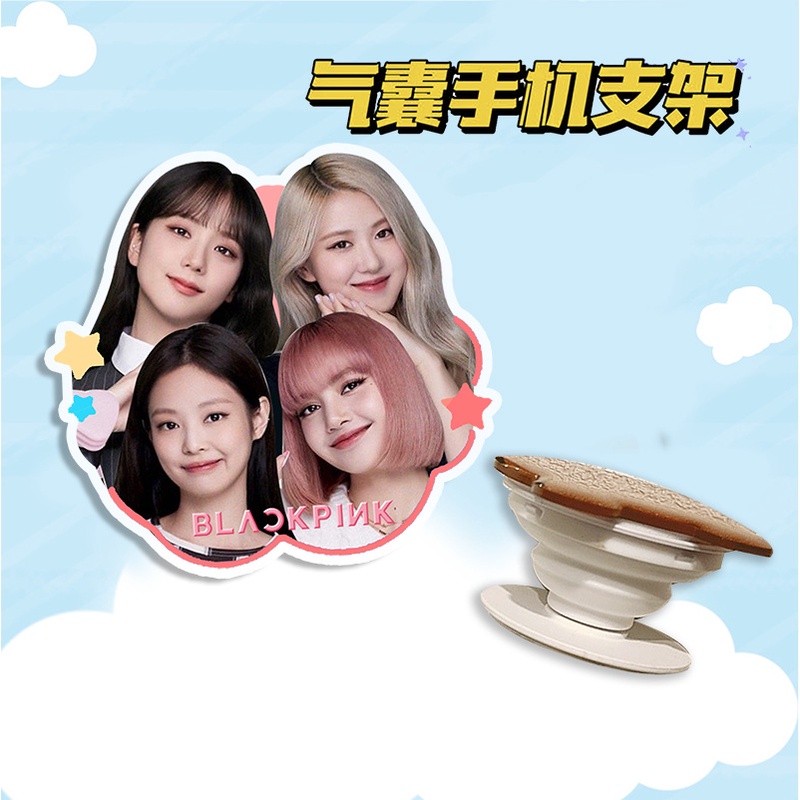 Newjeans Giá Đỡ Điện Thoại acrylic In Hình Nhóm Nhạc BTS seventeen Avatar DIY Sáng Tạo