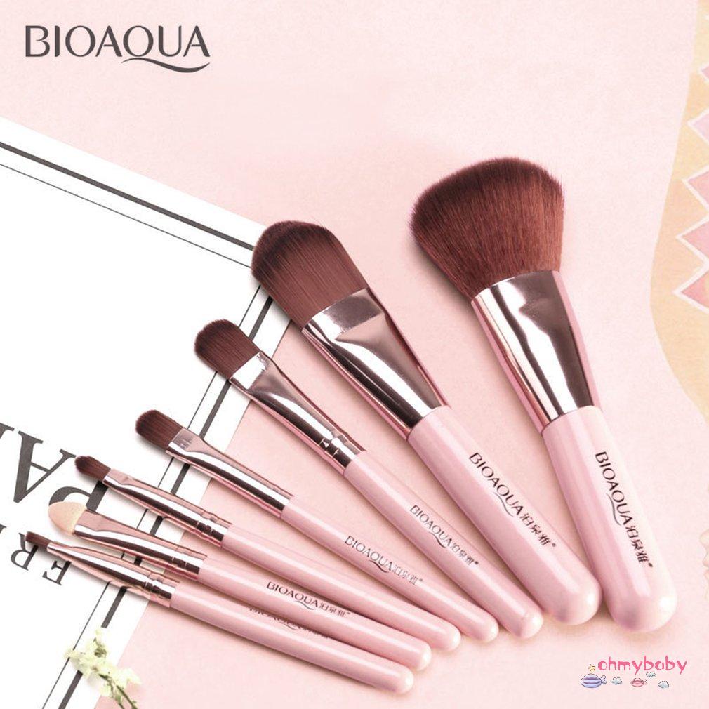 [OMB] 7 Cái/bộ Phụ Nữ Chuyên Nghiệp Mặt Trang Điểm Mỹ Phẩm Làm Đẹp Phấn Mắt Nền Cọ Má Hồng Dụng Cụ [Z/13]