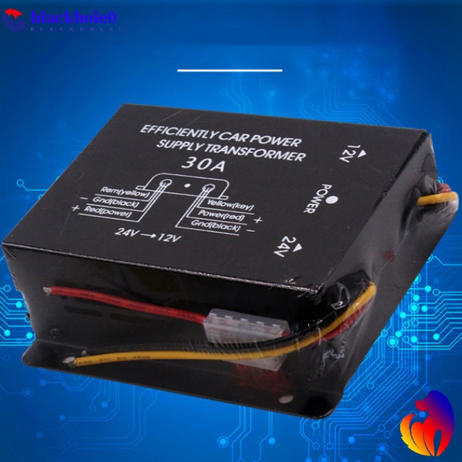 Bộ Chuyển Đổi Nguồn Điện 10a 24v Sang 12v Tự Động Chuyên Dụng Cho Xe Tải