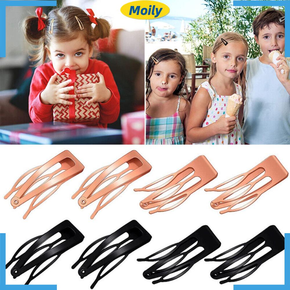 Set 24 Kẹp Tóc Hai Tay Cầm Chống Trượt Tạo Kiểu Tóc Thời Trang Cho Nữ