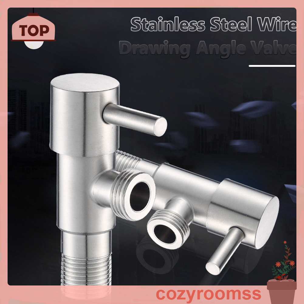 Van Nạp Góc Bằng Thép Không Gỉ 304 1 / 2 inch Cho Nhà Bếp