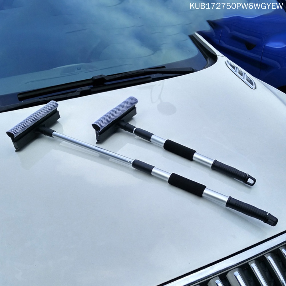 Dụng Cụ Cây Lau Cửa Kính Bằng Thép Không Gỉ Có Tay Cầm Tiện Lợi