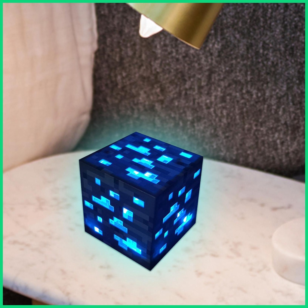 Đèn Đồ Chơi Hình Khối Lập Phương Thay Đổi Màu Sắc Dành Cho Nhà Cửa jiwvn