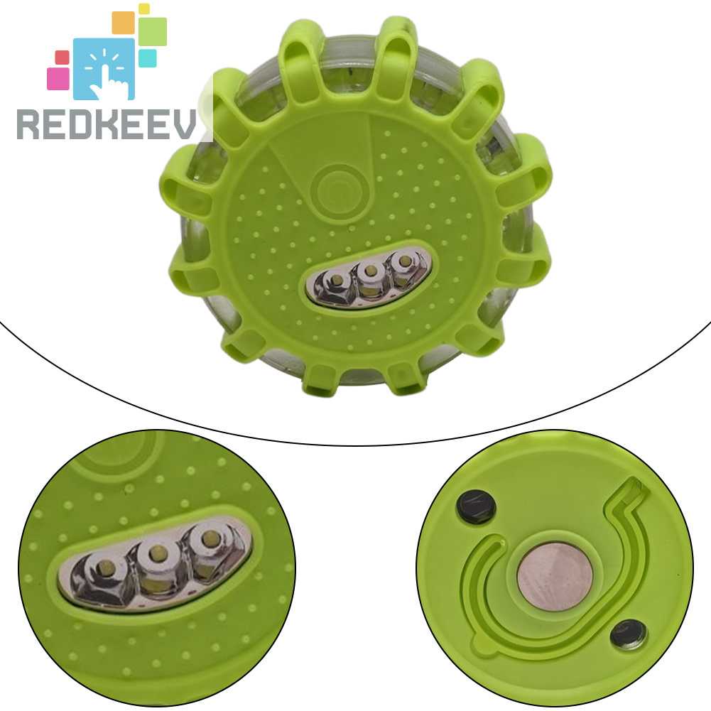 Đèn LED Tín Hiệu Khẩn Cấp 12 + 3 Bóng Chuyên Dụng Cho Xe Hơi