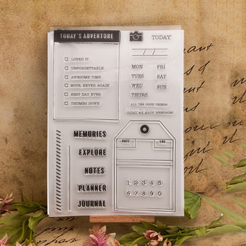 Tấm Tem Trong Suốt Dùng Để Trang Trí Album Ảnh Tiện Dụng