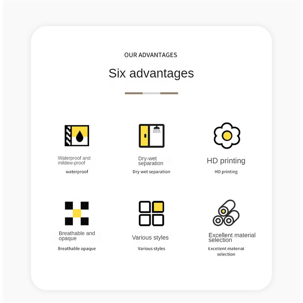 Rèm Phòng Tắm Chống Thấm Nước Họa Tiết 3D Dễ Thương