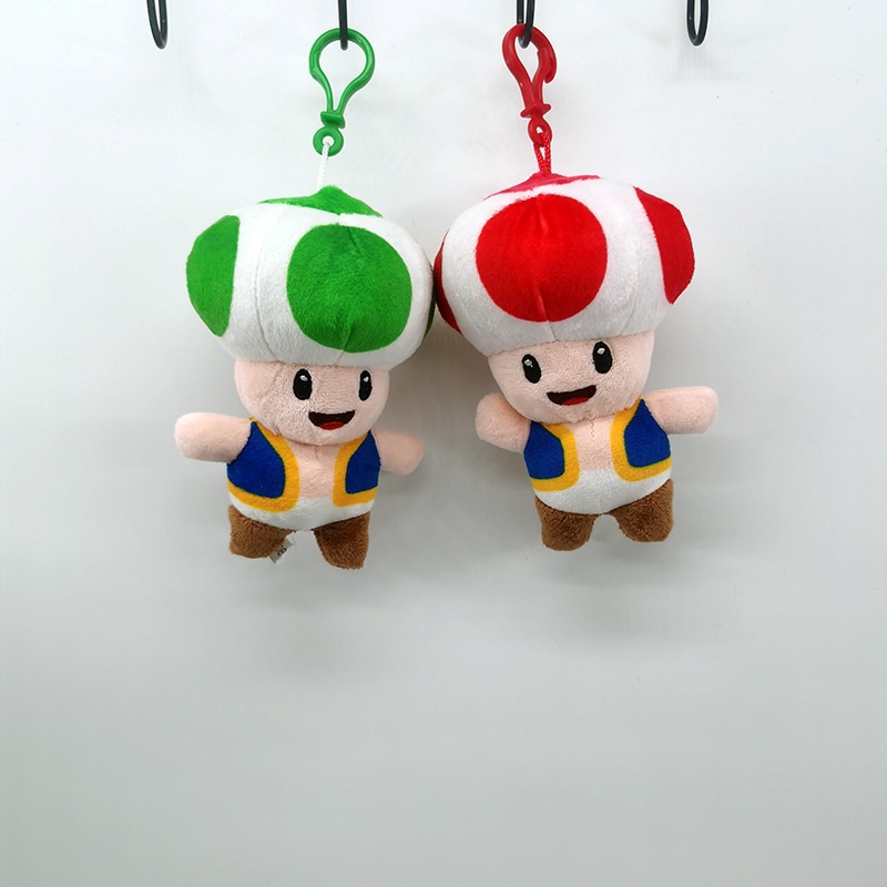 Móc Khóa Hình Búp Bê Super Mario Nhồi Bông Hoạt Hình Mới Làm Quà Tặng Sinh Nhật Cho Bé