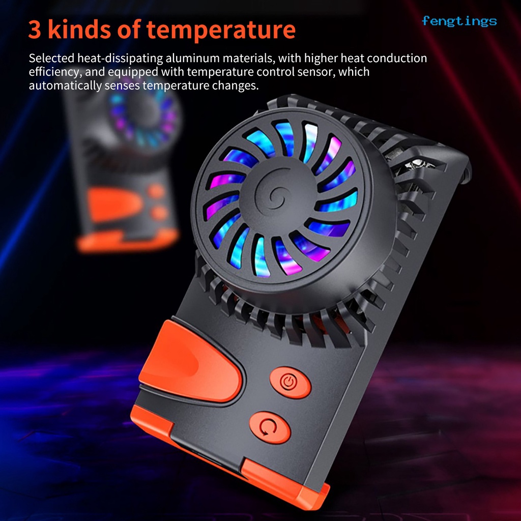 [FE] Kẹp Tản Nhiệt Bán Dẫn JS37 Làm Mát Tiếng Ồn Thấp Làm Mát Nhanh Cho Điện Thoại / Máy Tính Bảng