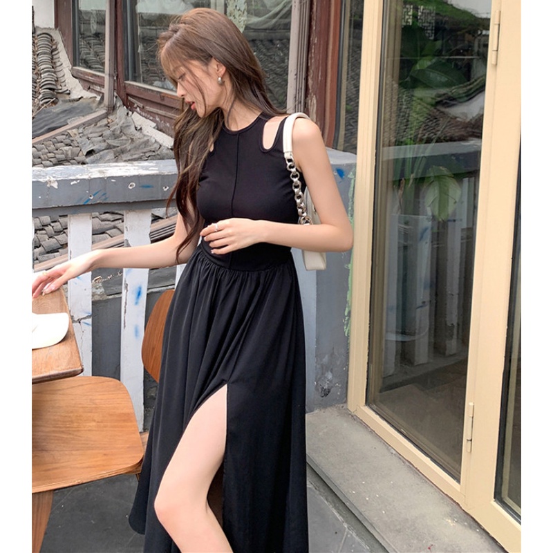 Đầm maxi Dáng Rộng Xẻ Tà Thời Trang Mùa Hè Cá Tính