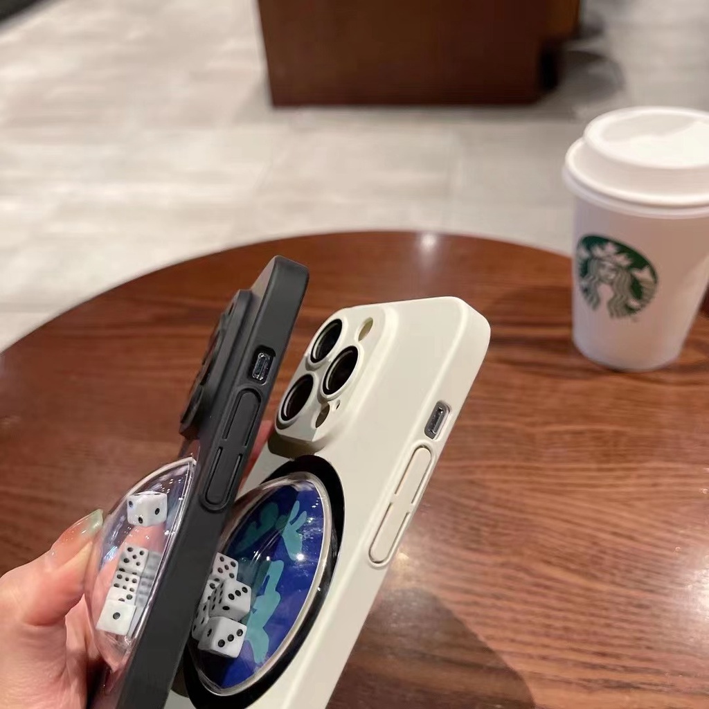 Ốp Điện Thoại Hình Xúc Xắc Sáng Tạo Cho IPhone 12 / 13 / 14 Pro Max 11